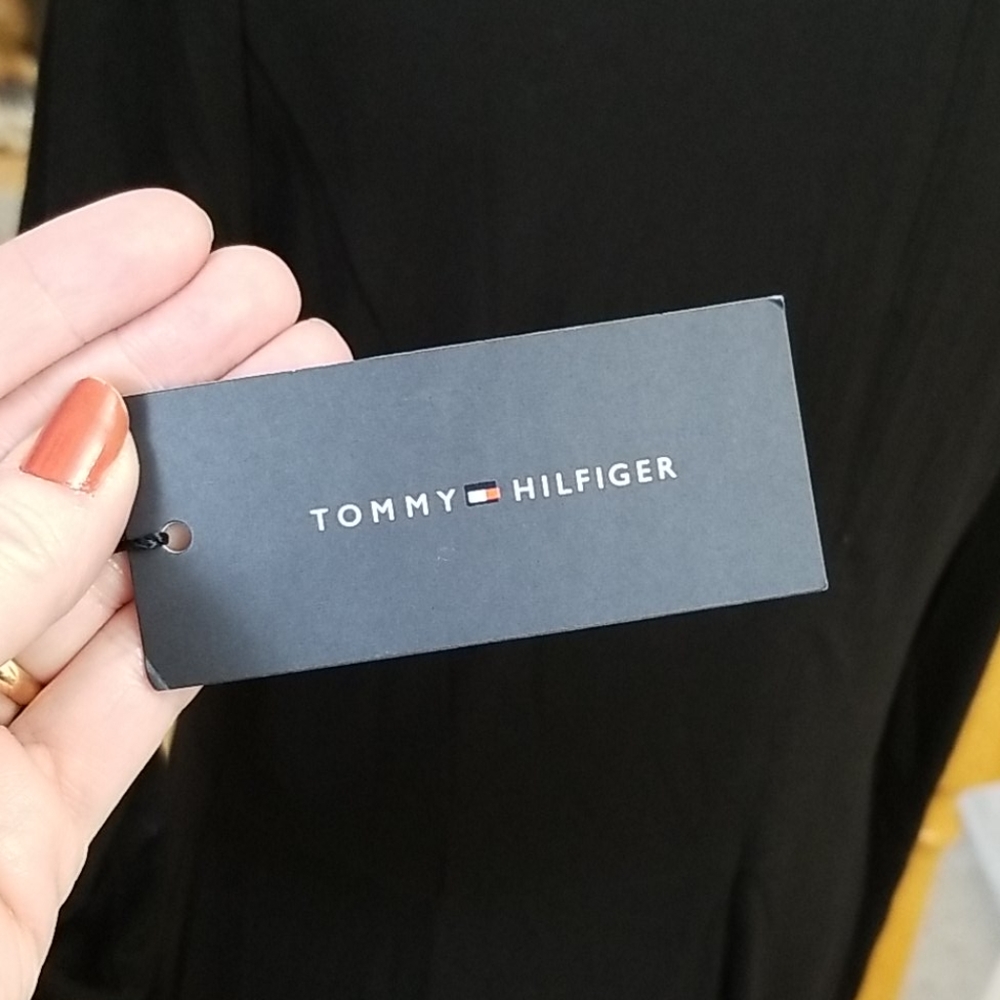 😎 TOMMY HILFIGER BLACK DRESS - Picture 9 of 13